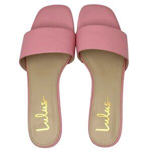 Lulus Janiya 8 Women Light Pink High Heel Sandals
